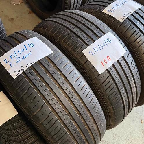 2 x Falken Ziex 215-50-18 Zomerbanden 6mm, Auto-onderdelen, Banden en Velgen, 18 inch, Zomerbanden, 215 mm, Personenwagen, Gebruikt
