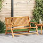 vidaXL Buiten eetset Bruin Massief Acaciahout, Tuin en Terras, Tuinsets en Loungesets, Verzenden, Nieuw