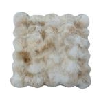 kussen teddy beige 45x45cm, Verzenden, Nieuw