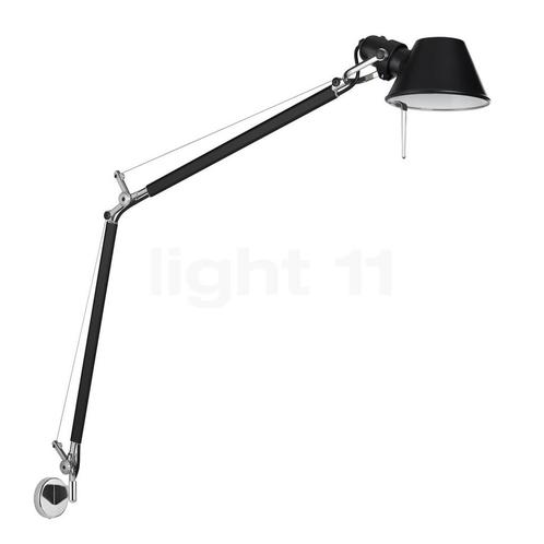 Artemide Tolomeo Parete, zwart (Wandlampen, Binnenlampen), Huis en Inrichting, Lampen | Wandlampen, Nieuw, Verzenden