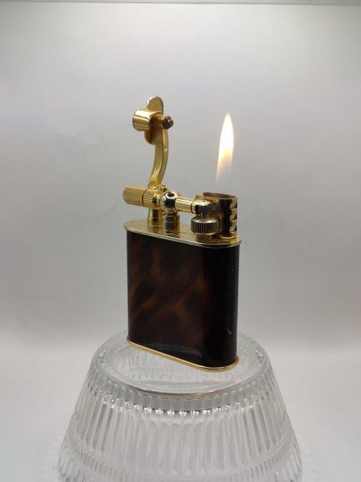 Retro - Zonder Minimumprijs - Zakaansteker - Lak, Verguld, Verzamelen, Rookartikelen, Aanstekers en Luciferdoosjes