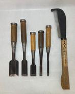 Tataki Oire Nomi / Bench Chisels set of 5w/ Ebi-nata