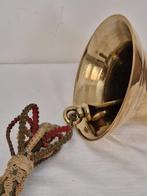 Scheepsbel - Brons, Messing - Met prachtige allemansend, Antiek en Kunst