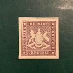 Württemberg 1873 - 70 Kreuzerwapen met certificaat Heinrich, Gestempeld