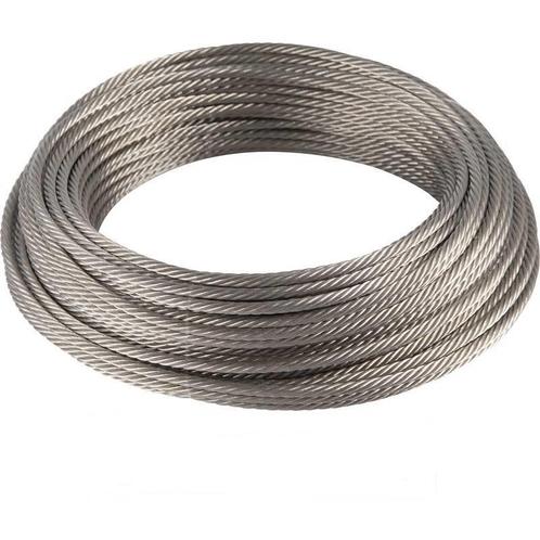 Staalkabel, Staaldraad, 3mm X 15 Meter, Doe-het-zelf en Verbouw, Overige Doe-het-zelf en Verbouw, Nieuw, Ophalen of Verzenden