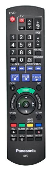 Originele Panasonic N2QAYB000124 afstandsbediening, Audio, Tv en Foto, Afstandsbedieningen, Verzenden
