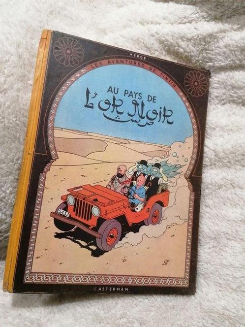 Tintin T15 - Tintin au Pays de lor noir (B4) - C - 1 Album, Boeken, Stripboeken