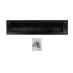 Benson Zwarte tochtafsluiter voor brievenbus - kunststof..., Ophalen of Verzenden, Nieuw