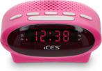 Ices ICR-210 - Wekkerradio - Roze •, Verzenden, Zo goed als nieuw