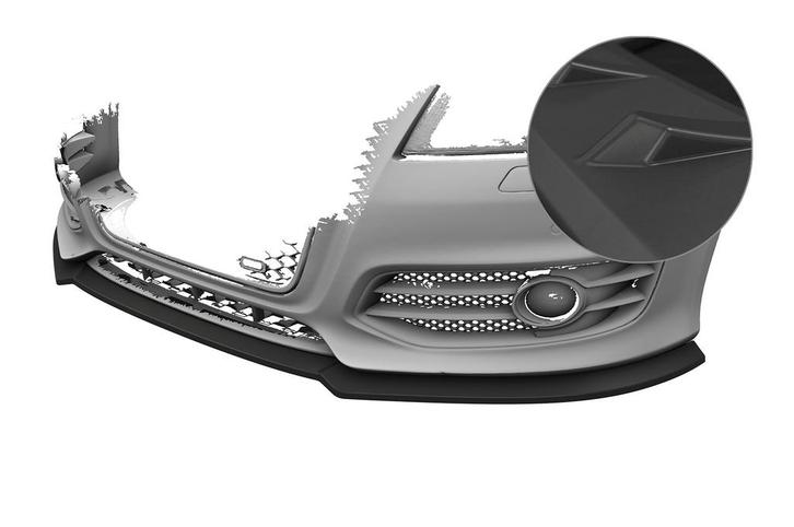 Cup spoilerlip voor Audi S3 (8P/8PA) CSL890-L, Auto-onderdelen, Carrosserie en Plaatwerk, Nieuw, Verzenden