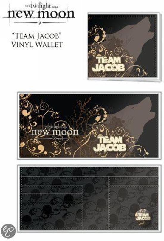 Twilight New Moon - Vinyl Wallet &quot;Team Jacob&quot;, Sieraden, Tassen en Uiterlijk, Portemonnees, Verzenden