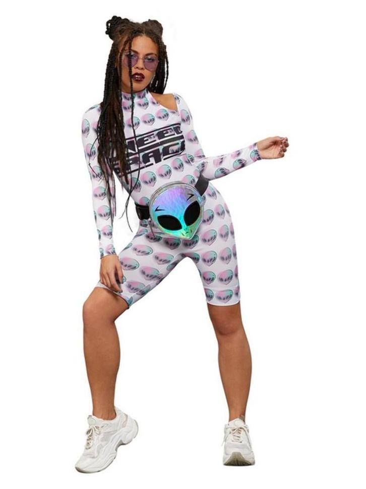 Alien Space Jumpsuit Dames, Kleding | Dames, Carnavalskleding en Feestkleding, Nieuw, Ophalen of Verzenden