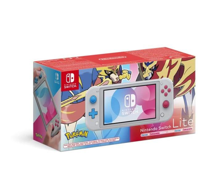 Nintendo Switch Lite Pokemon Zacian & Zamazenta Edition i..., Spelcomputers en Games, Spelcomputers | Nintendo Switch Lite, Zo goed als nieuw