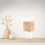 LED Tafellamp - Trion Nina - E27 Fitting - 1 lichtpunt - Wit, Huis en Inrichting, Lampen | Tafellampen, Ophalen of Verzenden, Nieuw