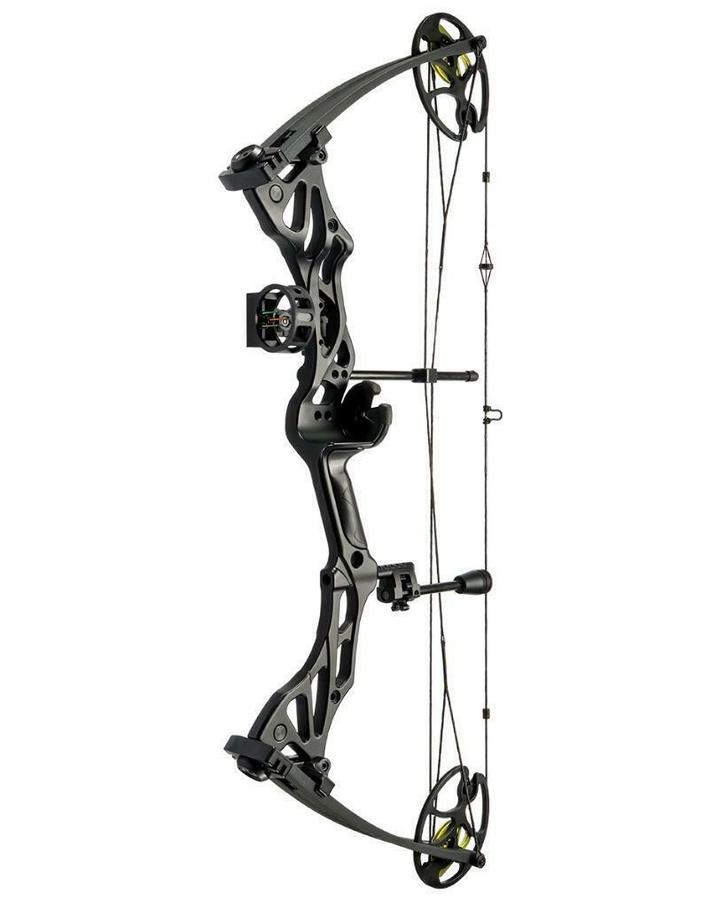 Man Kung MK-NCB75BK Fossil compound handboog (pijl en boog), Sport en Fitness, Handboogschieten, Compoundboog, Nieuw, Ophalen of Verzenden