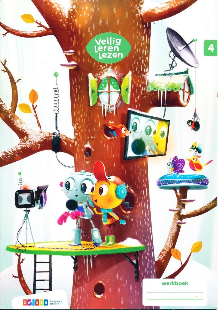 Veilig Leren Lezen Zoem versie Werkboek 4 (per stuk), Boeken, Schoolboeken, Nieuw, Verzenden