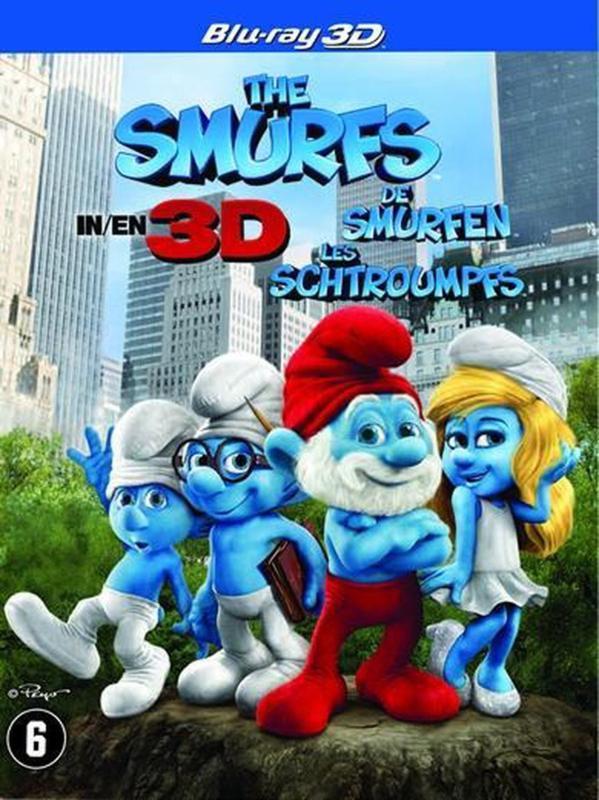 De Smurfen 3D ex-rental (blu-ray tweedehands film), Cd's en Dvd's, Blu-ray, Zo goed als nieuw, Ophalen of Verzenden