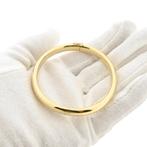 Gouden slavenarmband | Ø 60 mm (tijdloos sieraad), Sieraden, Tassen en Uiterlijk, Armbanden, Ophalen of Verzenden, Gebruikt, Overige kleuren