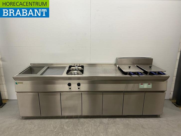 RVS Kiremko Fado Baklijn Elektrische spiegelbakplaat /, Zakelijke goederen, Horeca | Keukenapparatuur, Gebruikt, Ophalen of Verzenden