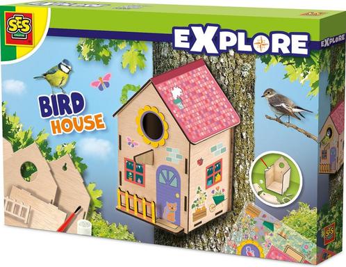 SES - Vogelhuis | SES Creative - Hobby Artikelen, Hobby en Vrije tijd, Knutselen, Nieuw, Verzenden