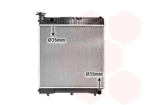 RADIATOR VOOR MERCEDES BENZ BUS 207-410 1977-1995 6015005103, Auto-onderdelen, Airco en Verwarming, Nieuw, Ophalen of Verzenden