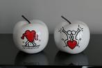 RichART - Lot de 2 pommes en hommage à Keith Haring - L