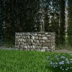 vidaXL Gabion mand 100x50x50 cm gegalvaniseerd staal, Verzenden, Nieuw, IJzer, Minder dan 1 meter