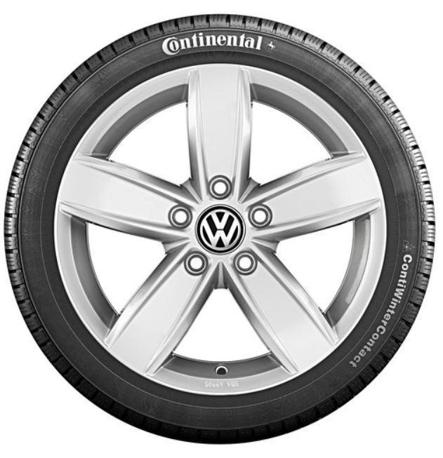 Winterset | 16 inch Corvara | T-Roc | Volkswagen | Nieuw, Auto-onderdelen, Banden en Velgen, 16 inch, Winterbanden, 205 mm, Personenwagen