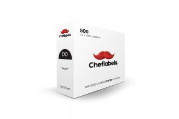 HACCP wateroplosbare dag stickers DONDERDAG - 500 stuks, Huis en Inrichting, Schoonmaakartikelen, Verzenden