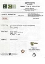 Zonder Minimumprijs - Ring - 14 karaat Geel goud - 2.15ct., Sieraden, Tassen en Uiterlijk, Ringen, Nieuw