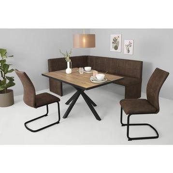 HELA Eethoek Spree Eettafel 140x90 cm met dikke rand, beschikbaar voor biedingen