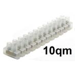 Benson Kroonsteenstrip - 10 mm² - 10 rijen - 12 klemmen -.., Doe-het-zelf en Verbouw, Elektra en Kabels, Ophalen of Verzenden