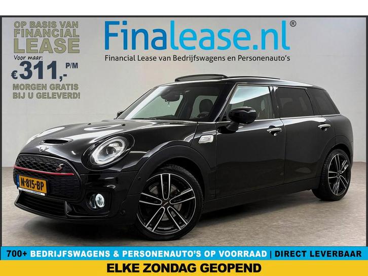 MINI Clubman 2.0 Cooper SD 191PK Chili H/K Pano Sfeerverl, Auto's, Mini, Lease, Automaat, Stationwagon, Diesel, Zwart, Verzenden