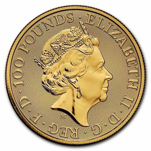 Verenigd Koninkrijk. 100 Pounds 2022 1 oz £100 GBP UK Gold, Postzegels en Munten, Edelmetalen en Baren