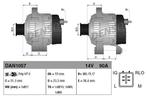Dynamo / Alternator TOYOTA COROLLA (1.6), Auto-onderdelen, Motor en Toebehoren, Nieuw, Ophalen of Verzenden
