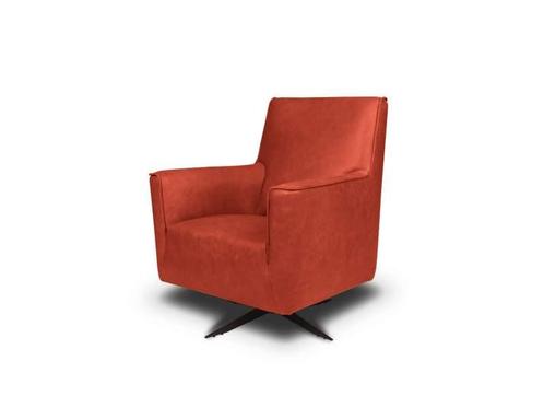 Fauteuil Valley - fauteuils - Oranje, Huis en Inrichting, Stoelen, Nieuw, Leer