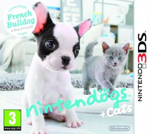 Nintendogs + Cats Bulldog (Nintendo 3DS), Spelcomputers en Games, Games | Nintendo 2DS en 3DS, Gebruikt, Verzenden