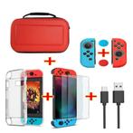 6 in 1 Kit voor Nintendo Switch - NS Opbergtas / Hoesje /, Verzenden, Nieuw