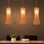 Japanse Bamboe Hanglamp – Handgeweven Rotan Design, Verzenden, Nieuw