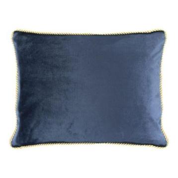 half kussen fluweel goud navy 35x45cm beschikbaar voor biedingen