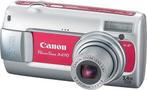 Canon PowerShot A470 Digitale Compact Camera - Rood, Verzenden, Zo goed als nieuw