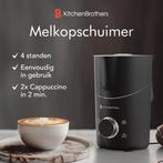 2dekans | KitchenBrothers Elektrische Melkopschuimer -, Witgoed en Apparatuur, Koffiezetapparaten, Ophalen of Verzenden, Gebruikt