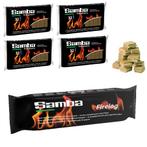 Samba Firelog - Haardblok - Paraffine - 1,1 kg. Inclusief..., Ophalen of Verzenden, Nieuw