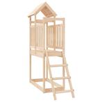 vidaXL Speelhuis 53x110x214 cm massief grenenhout, Verzenden, Nieuw