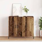 vidaXL Dressoir Oud hout 90 x 34 x 80 cm Bewerkt hout, Verzenden, Nieuw, Overige houtsoorten, 50 tot 100 cm