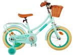 Volare Excellent Kinderfiets - Meisjes - 14 inch - Groen, Verzenden, Zo goed als nieuw