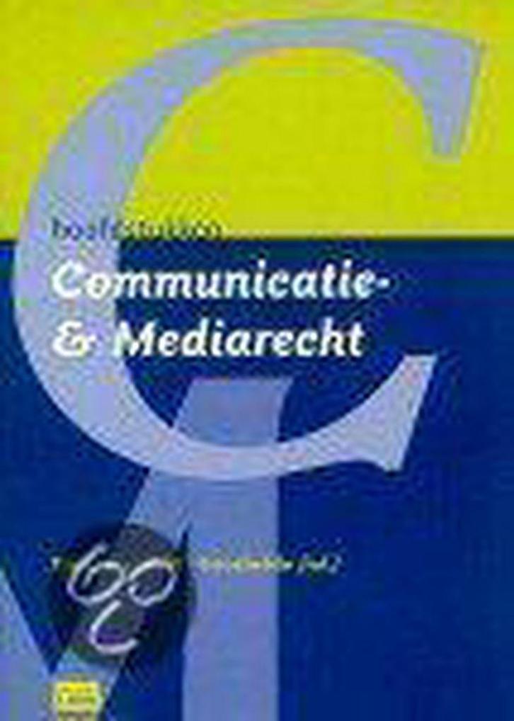 Hoofdstukken Communicatie- En Mediarecht 9789069163475, Boeken, Wetenschap, Zo goed als nieuw, Verzenden
