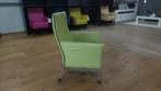 Fauteuil Montis Charly  Flavours leer Lemon, Huis en Inrichting, Fauteuils, Ophalen of Verzenden, Zo goed als nieuw, 75 tot 100 cm