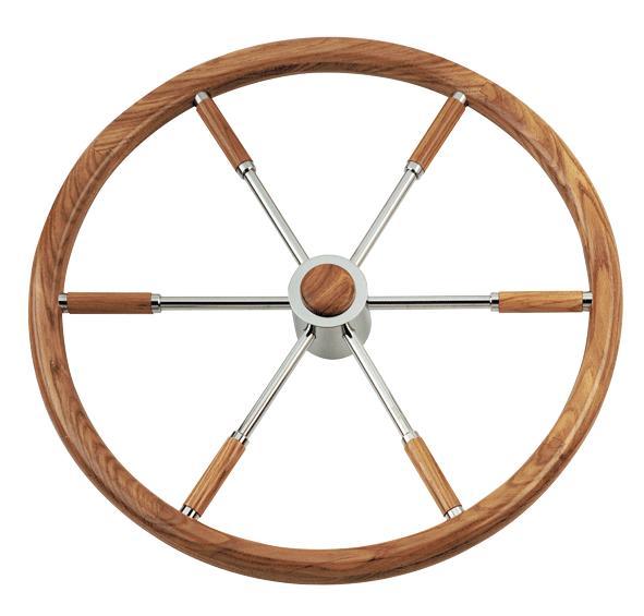 STUURWIEL TYPE 6 RVS MOHONIE 50 CM, Watersport en Boten, Bootonderdelen, Nieuw, Zeilboot of Motorboot, Ophalen of Verzenden