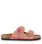 -41% DWRS Label  DWRS Label Dwrs malibu tweed | pink slipper, Kleding | Dames, Schoenen, Slippers, Verzenden, Nieuw, Roze